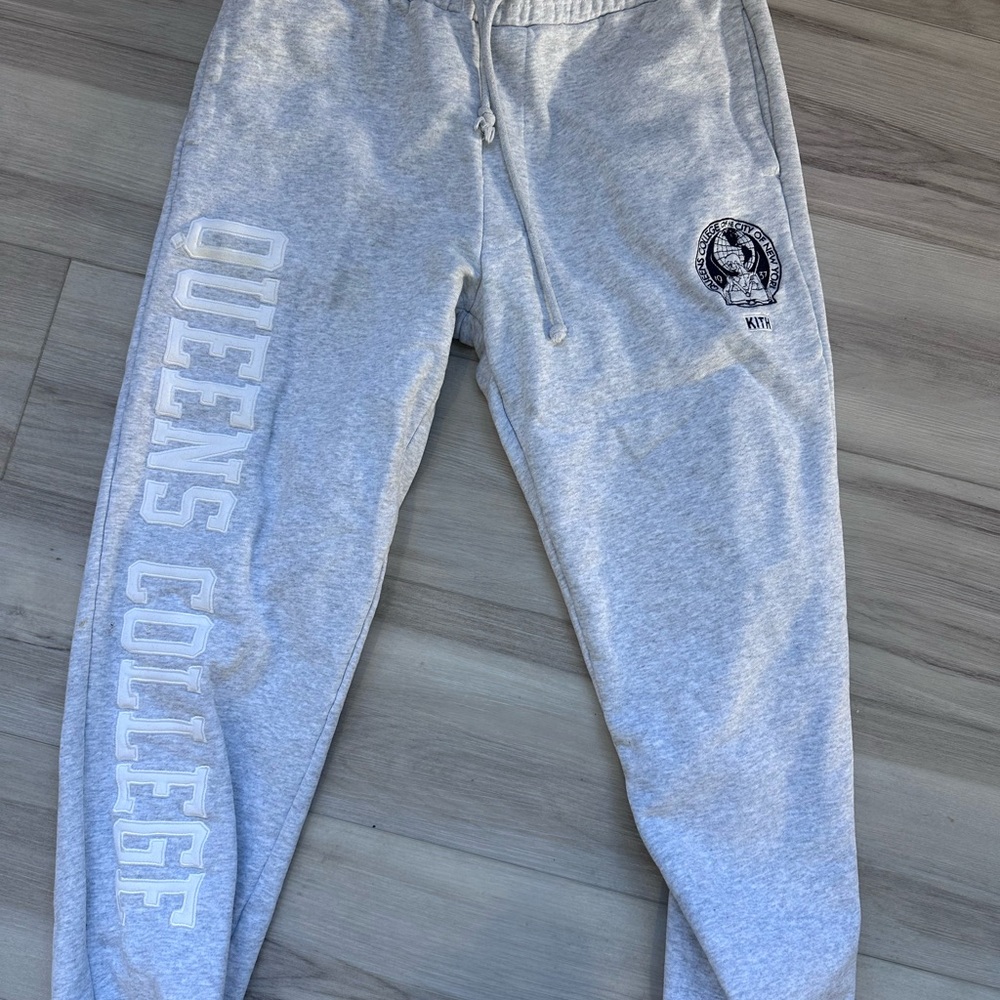 Kith Light Gray Sweatpants - image 1
